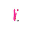 TWIST 2 Rose, Vibromasseur Rabbit "va-et-vient" USB en silicone médical, doté de 18 modes de stimulation 
